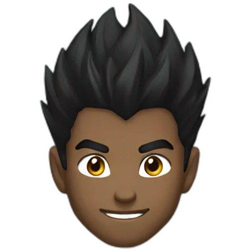 Black Goku emoji