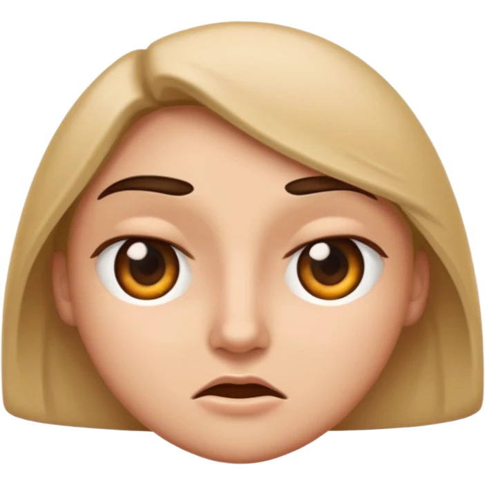 Squinting eyes suspicious  emoji