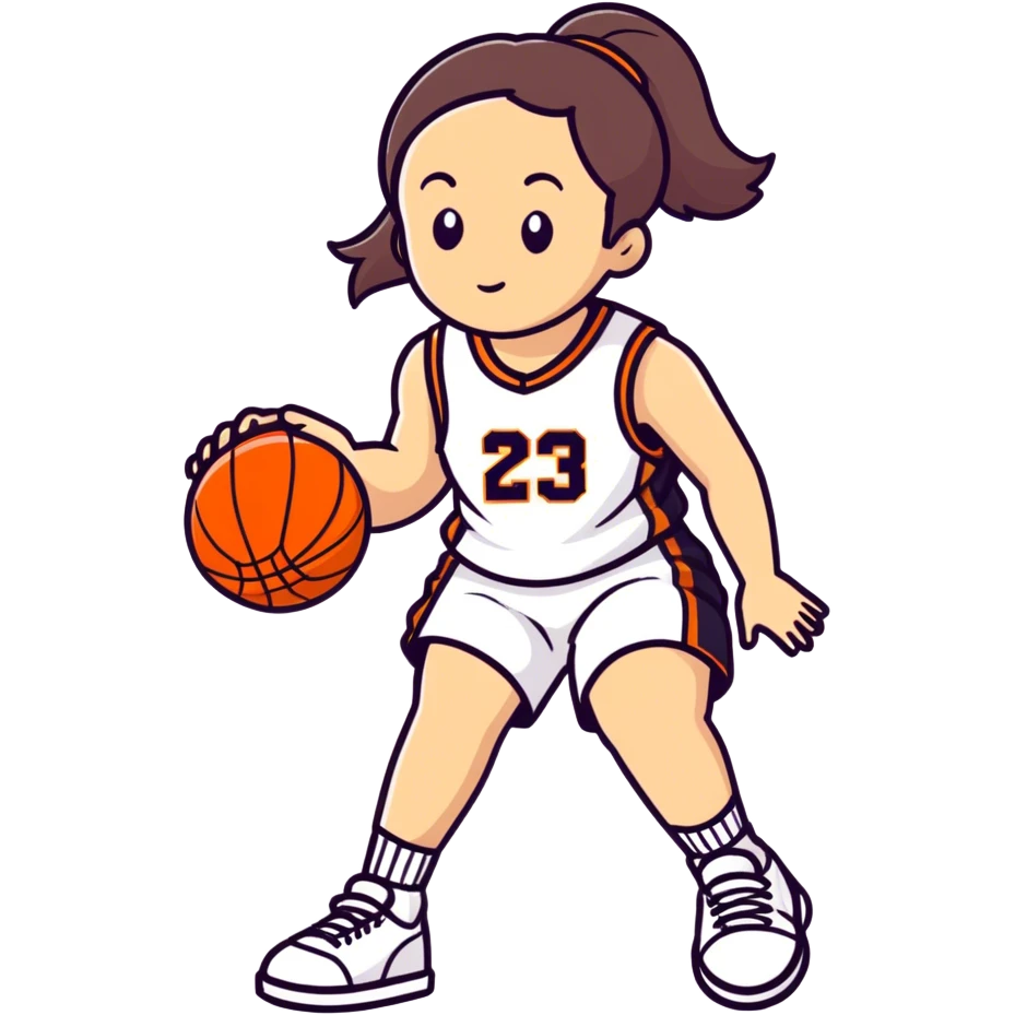 Basketball girls  emoji