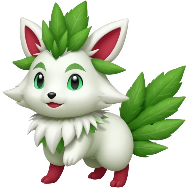  Fey Toony Sprigatito-Bayleaf-Shaymin-fusion-hybrid emoji