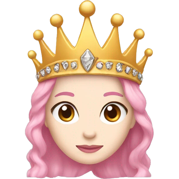 Princess crown emoji