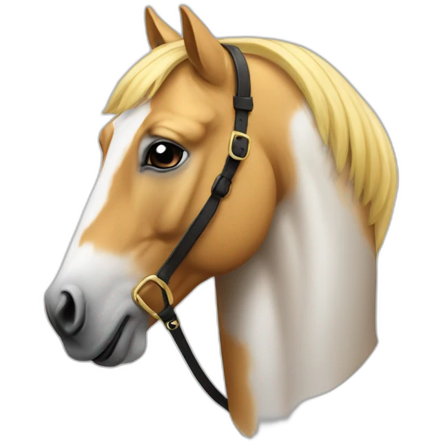 Le cheval Palomino. emoji