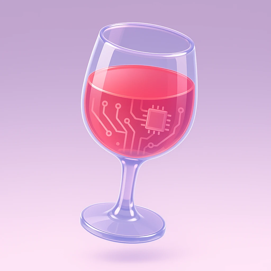 wine glass emoji