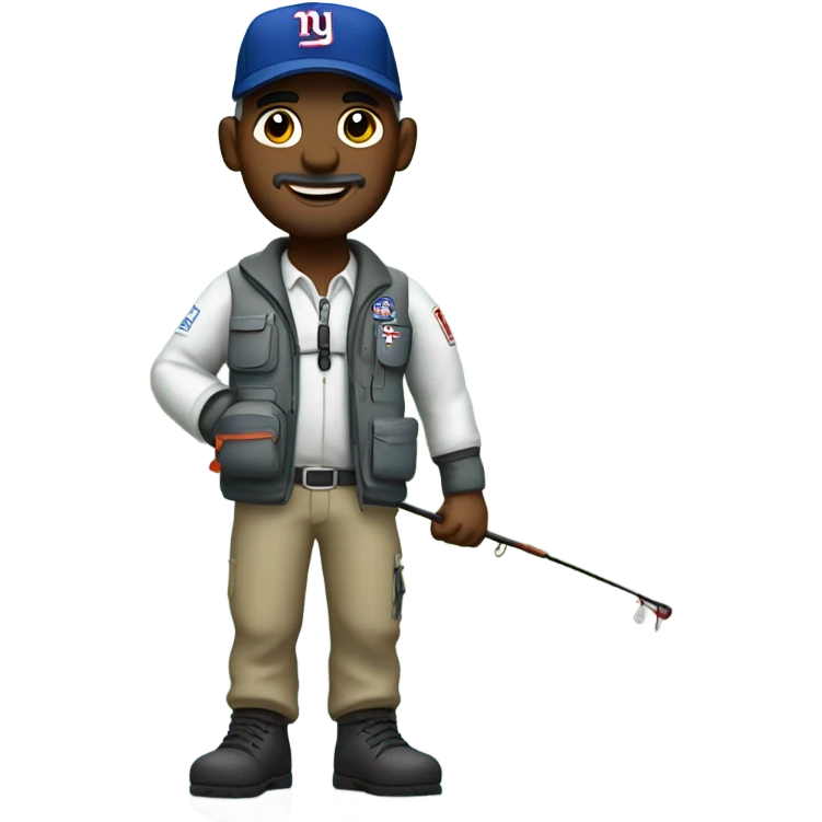 Anesthesiologist father husband flyfshing New York giants emoji