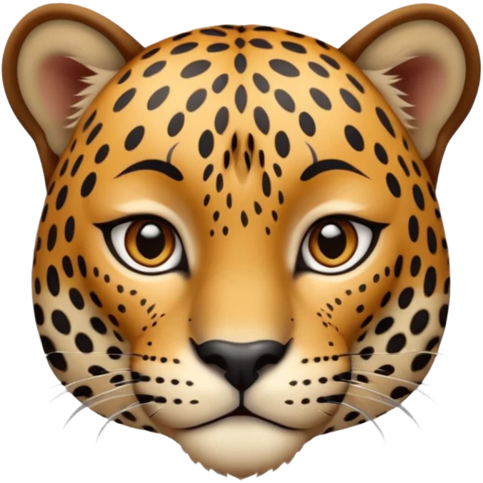 A high-resolution photo-realistic digital illustration of a baby jaguar, chest upward A high-resolution, photo-realistic digital illustration of a majestic young jaguar emoji