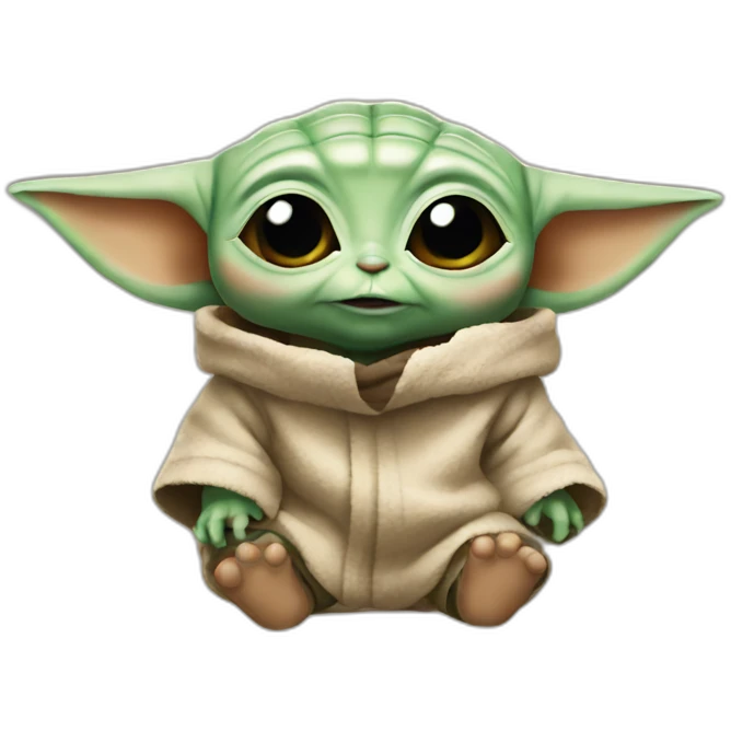 Baby yoda emoji