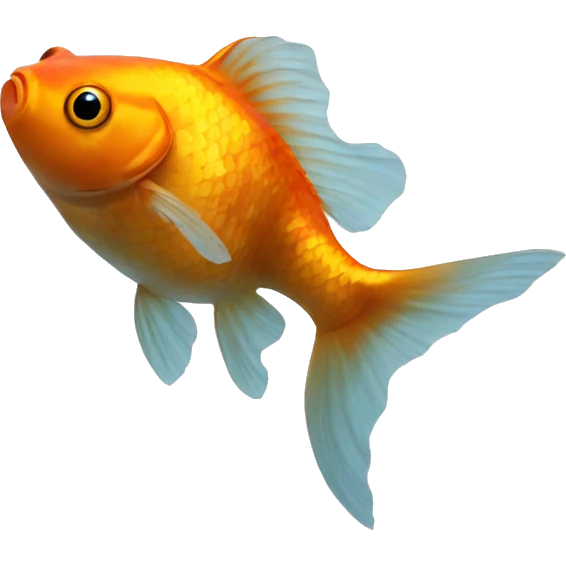 goldfish swimming  emoji