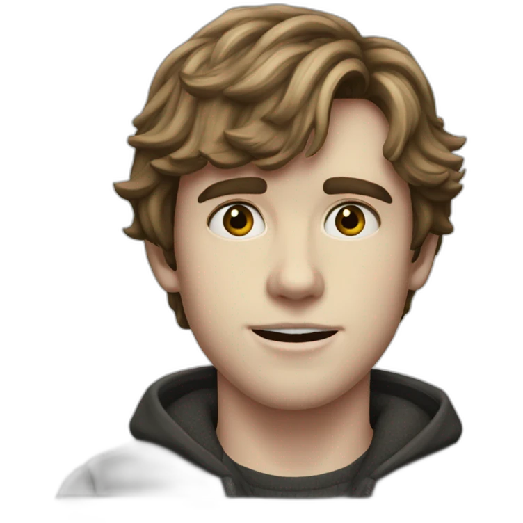 Freddie Highmore Realistic emoji