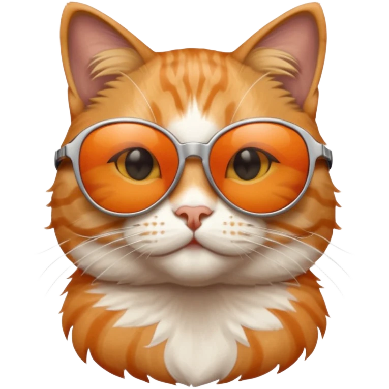 Cat wearing sunglasses emoji