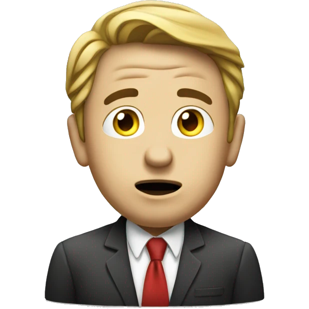 the stock market is decreasing emoji