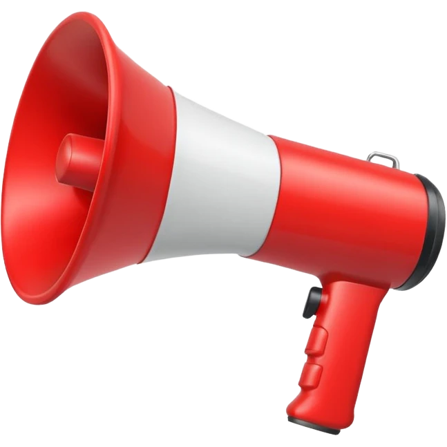 megaphone emoji
