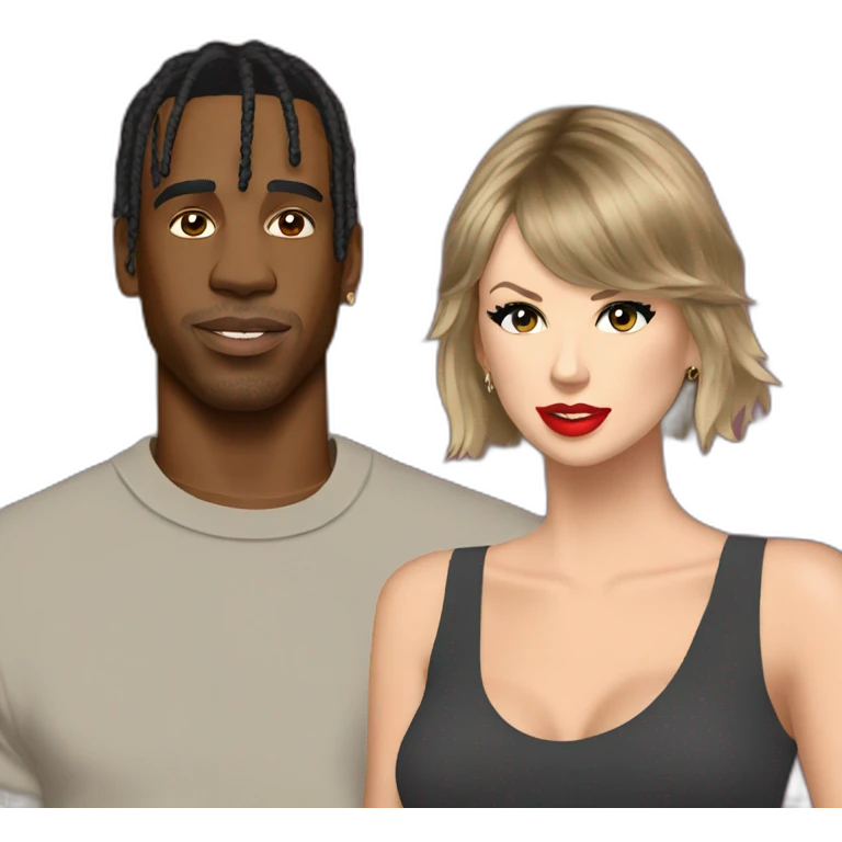 travis scott and taylor swift emoji