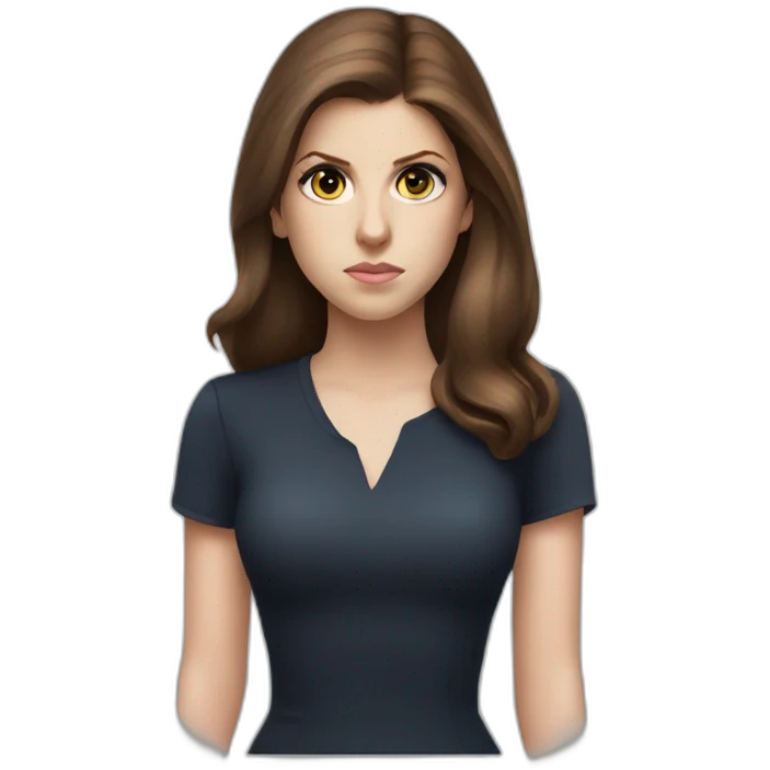 anna kendrick serious emoji
