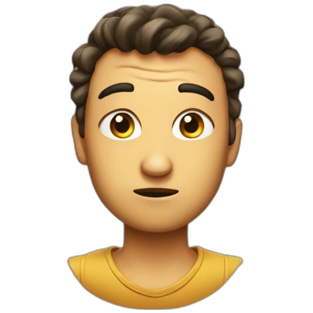 Bombastic side eye emoji