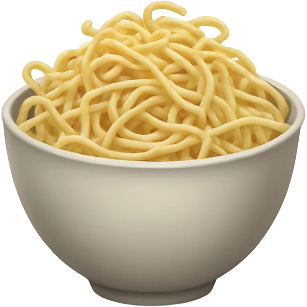 Bowl of noodles  emoji