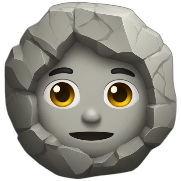 stone emoji