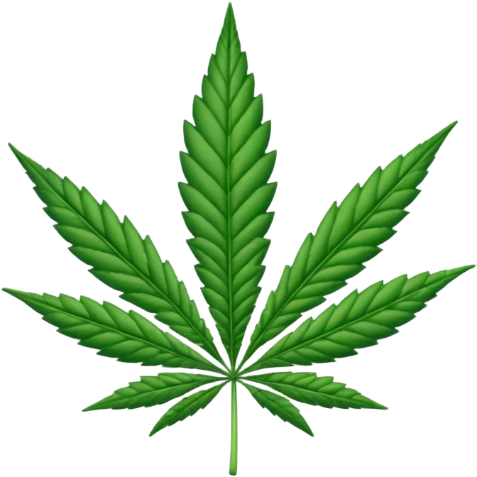 Hoja de marihuana emoji