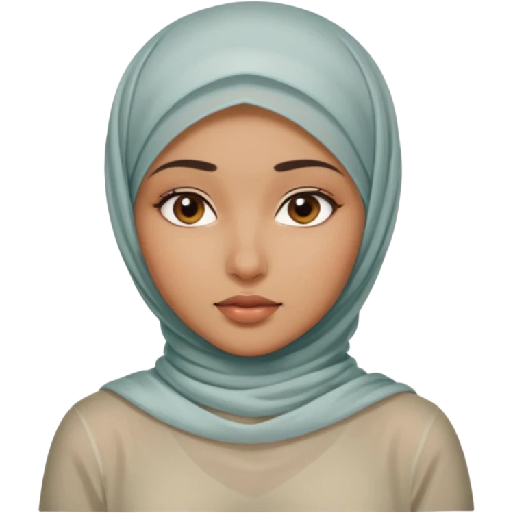 Sexy girl with hijab with transparan shirt with tits and pussy sex position emoji