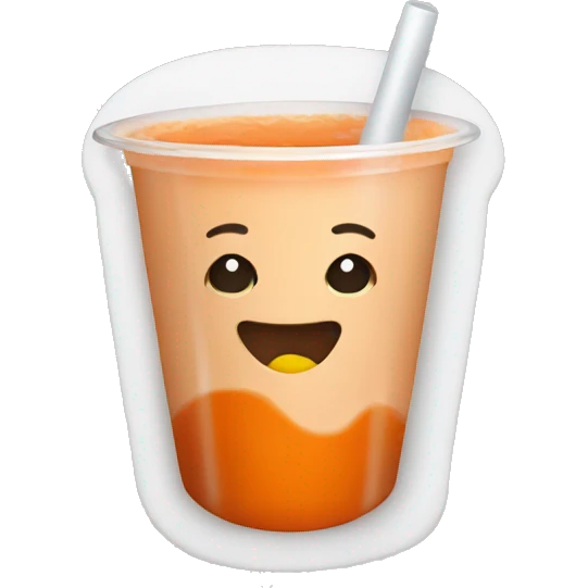 Thai milk tea  emoji