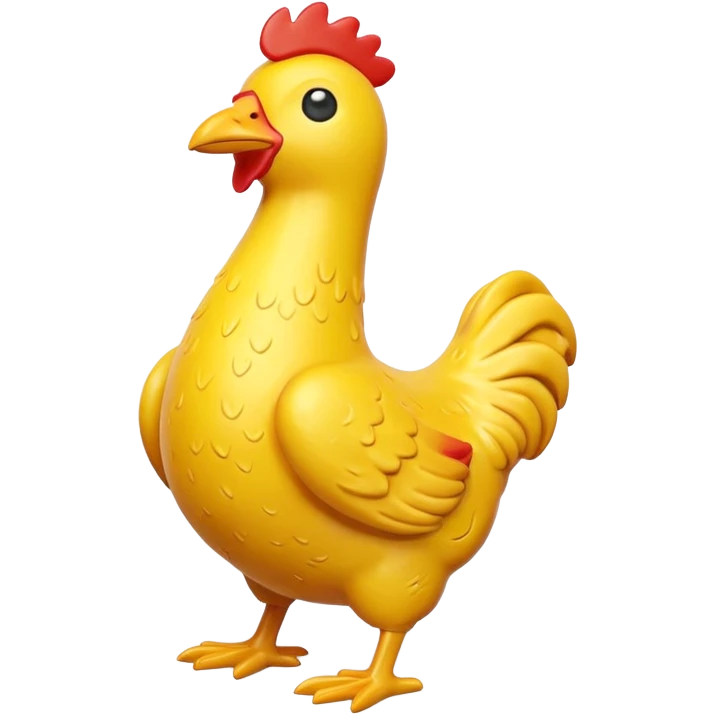 rubber chicken toy emoji