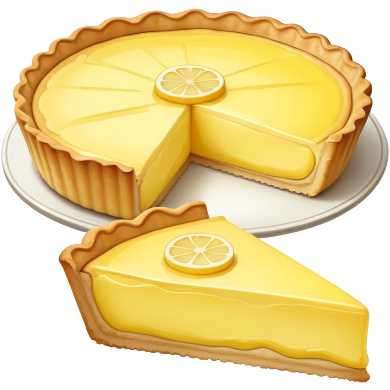 Tarte au citron  emoji