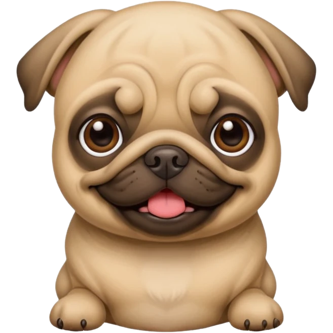 Pug emoji