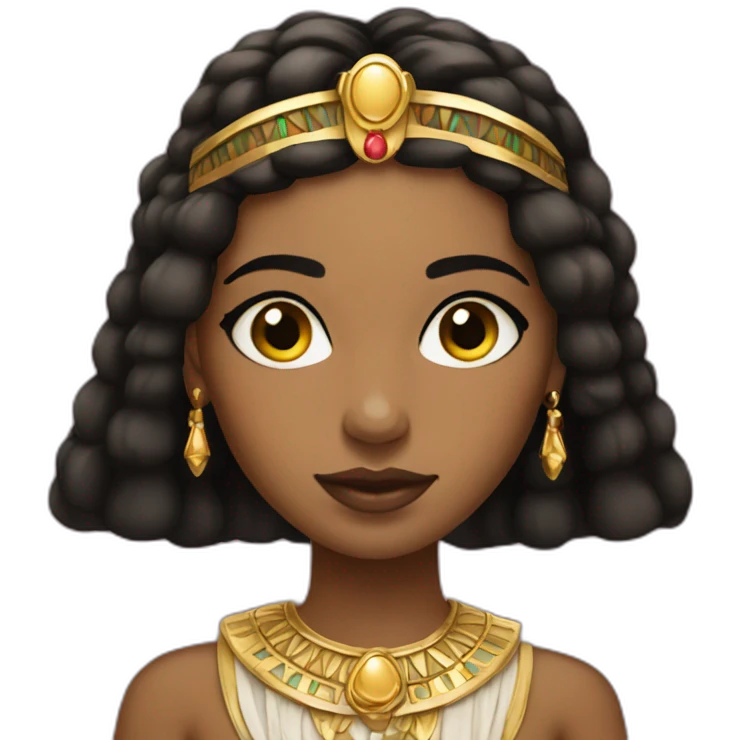 Egypt princess fair skin emoji