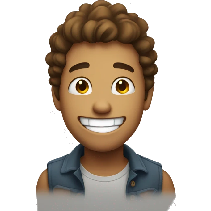 brother laughing after you emoji