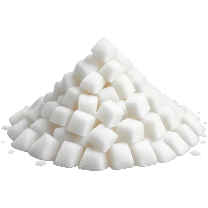 Pile of white sugar emoji