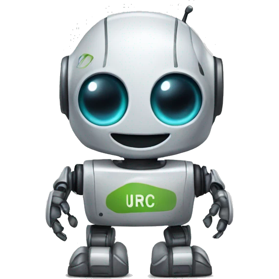 Robot with name URC emoji