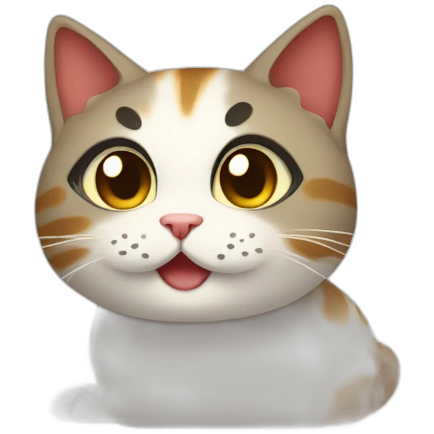 Shushi cat emoji