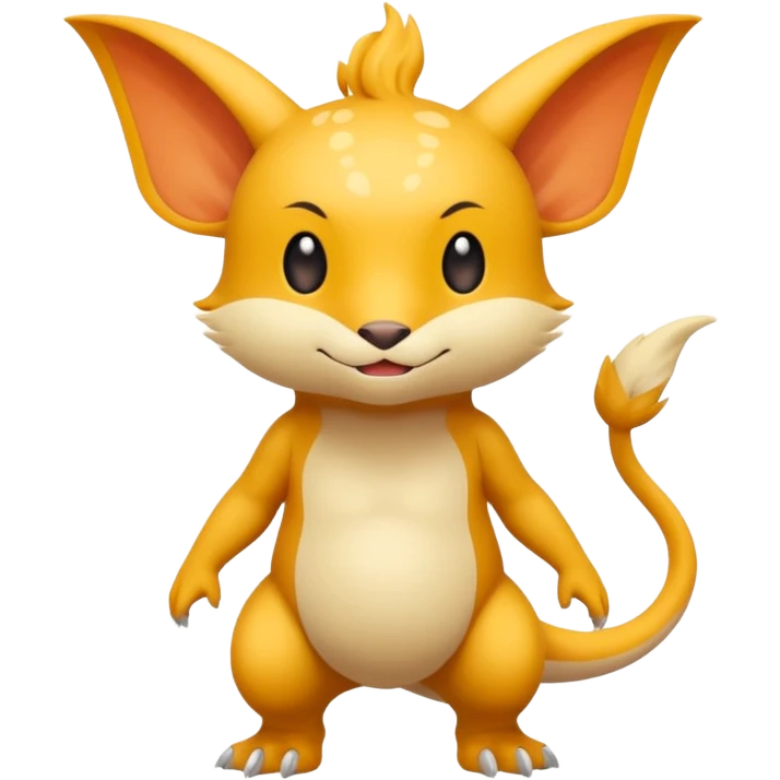 Cartoonic Funny Silly Childish Anime Fakémon-Fantasy-creature (full body) emoji