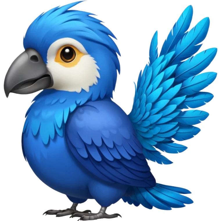 Arara azul emoji
