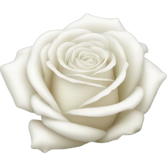 white rose emoji