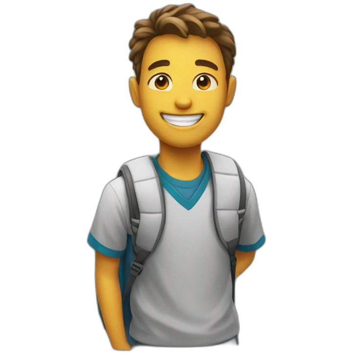 Happy Student  emoji
