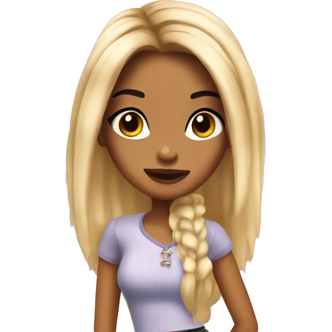 Chloe from bratz as an emoji emoji