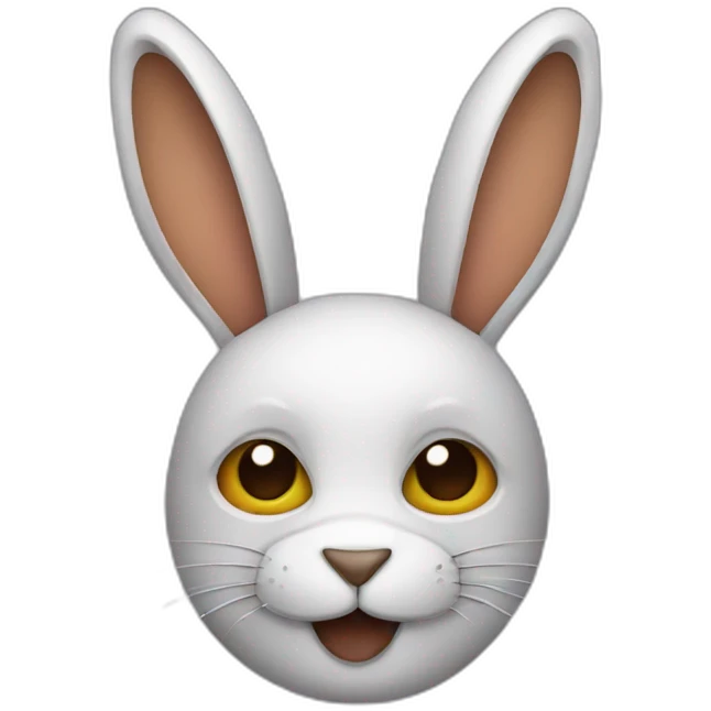 rabbit with mask emoji