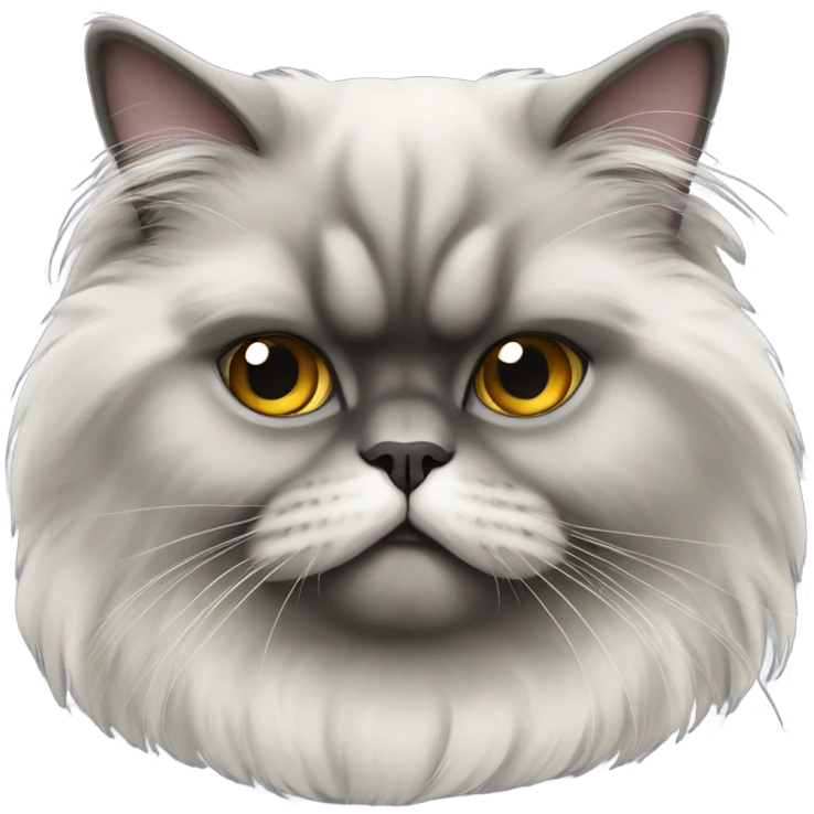 grey himalayan persian cat emoji