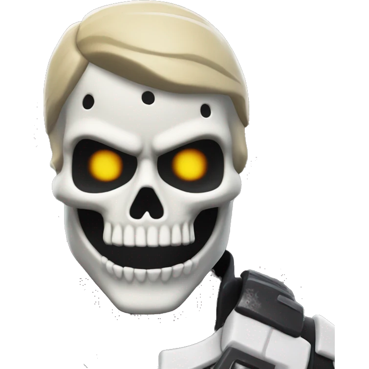 Skull Trooper: Iconic-style Candid Likeness Fortnite Skin

A Halloween classic, recognized for its eerie skeleton design. Instantly iconic, it represents Fortnite’s early popularity and dedicated fans. emoji