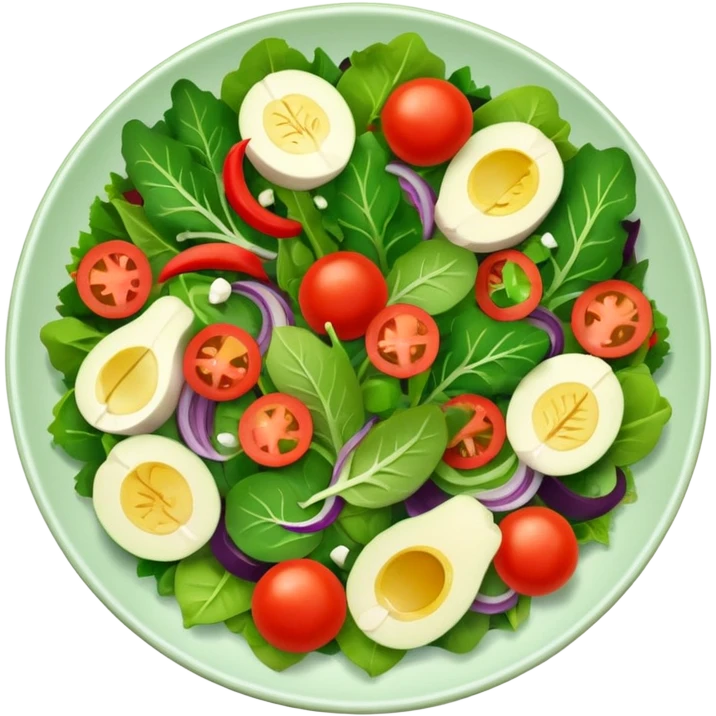 vegetarian salad emoji