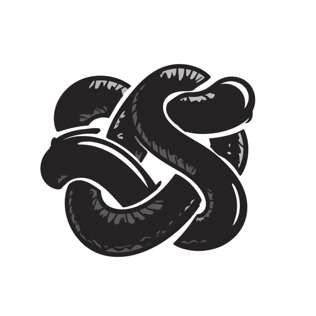 hand-drawn knot emoji