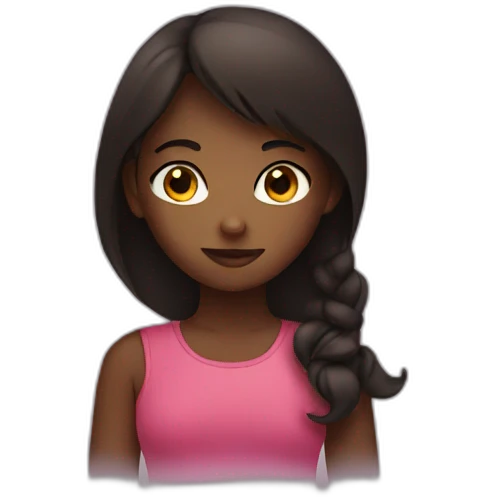 girl shadow emoji