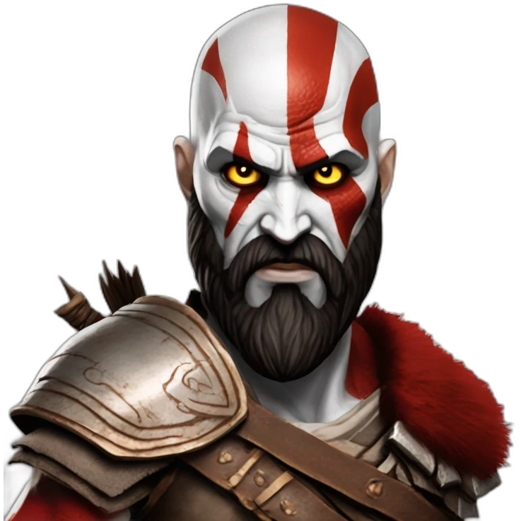 Kratos god of war emoji