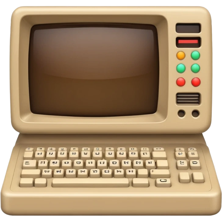 retro computer emoji