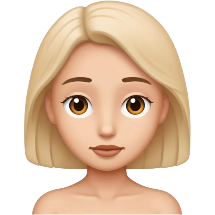 Naked  emoji