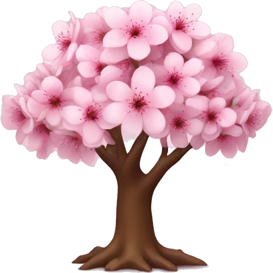 Cherry blossom tree emoji