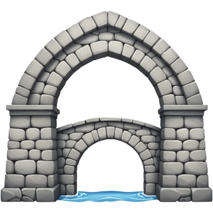 a stone bridge emoji