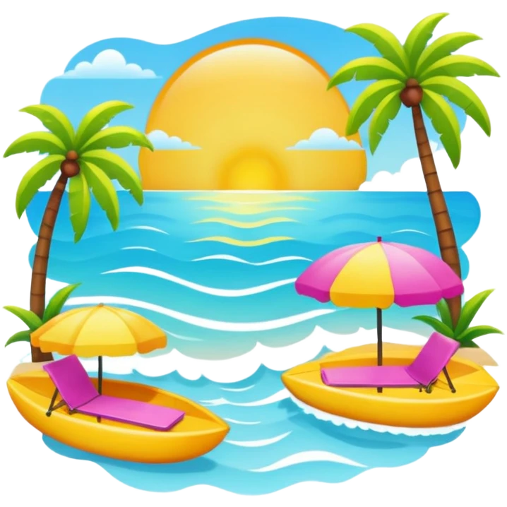 Aesthetic summer  emoji