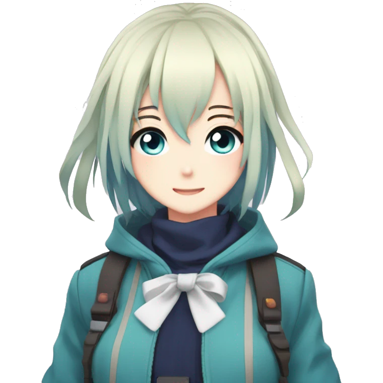 hololive Vtuber girl Minato Aqua emoji