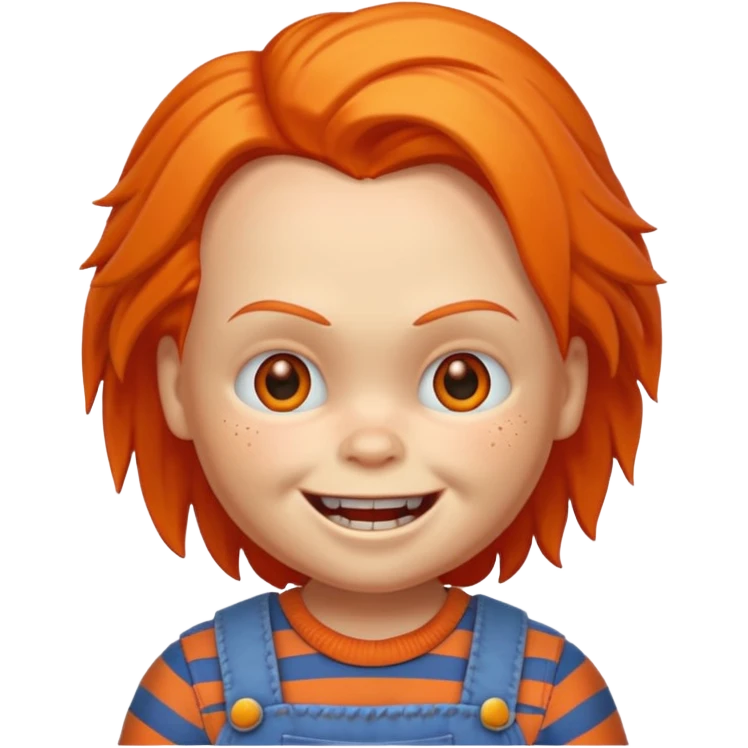 Un emojin de chuky emoji